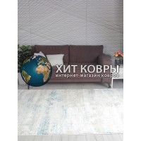 Абстракционный ковер Ameli 5072 Крем-голубой